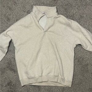 Rumored Airport Sweatshirt Oat Color Pullover